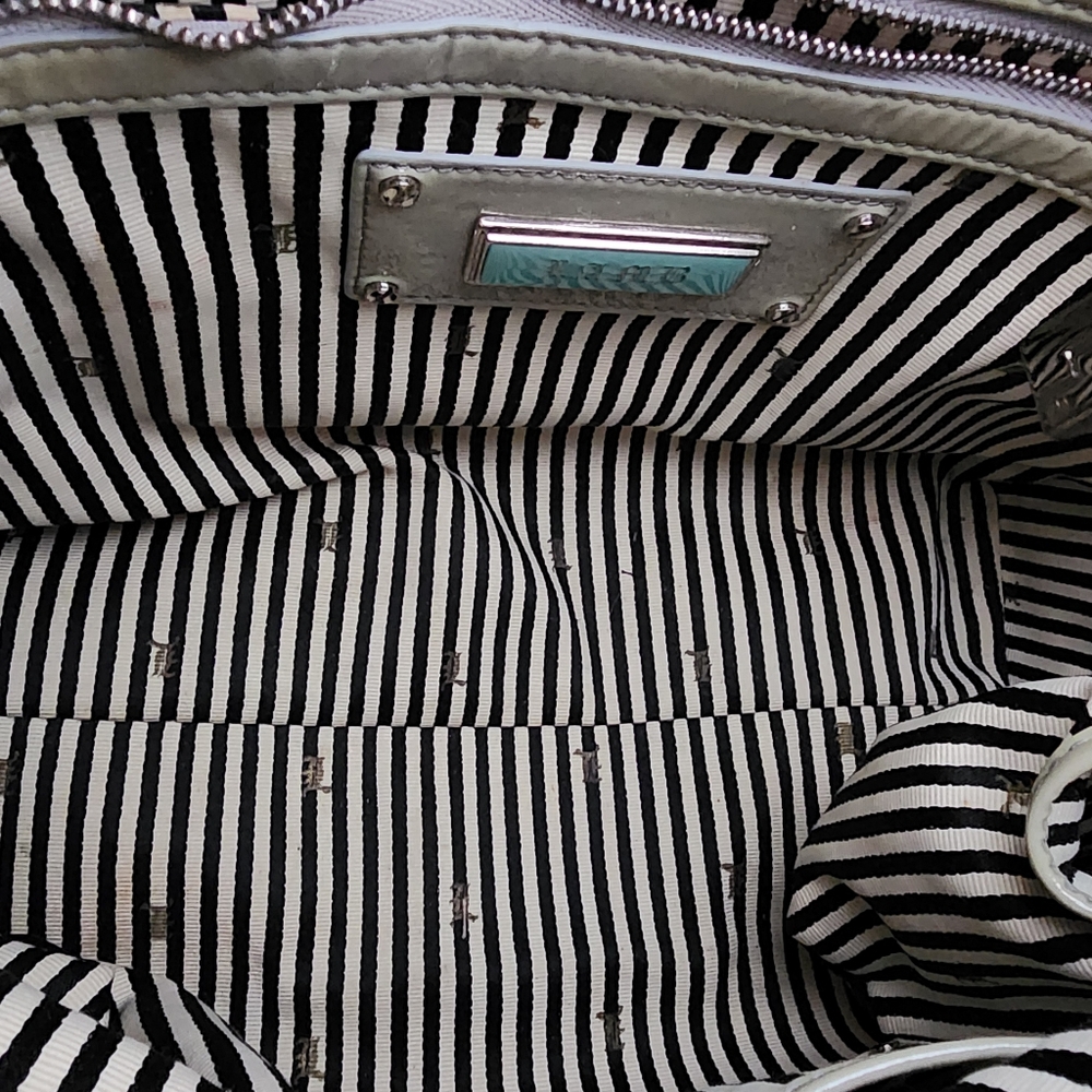 L.A.M.B. Commodore Satchel In Shadow Print - image 5